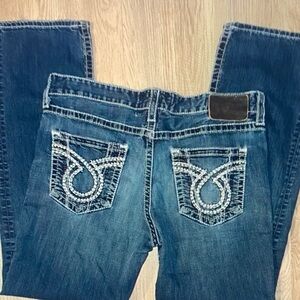 Big Star Women's Dark Blue Boot Cut Jeans